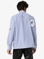 Thumbnail for your product : Martine Rose Striped Multi-Pocket Shirt