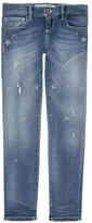 Thumbnail for your product : GUESS Skinny fit stone-washed blue jeans
