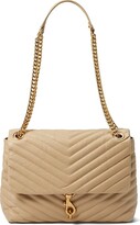 Thumbnail for your product : Rebecca Minkoff Edie Flap Shoulder (Latte) Shoulder Handbags