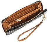Thumbnail for your product : Fossil 'Sydney' Print Leather Zip Clutch Wallet