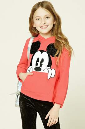 Forever 21 Girls Mickey Mouse Hoodie (Kids)