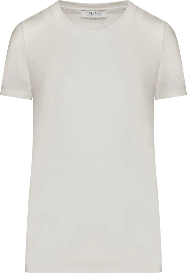 S Max Mara Short-Sleeve Classic T-Shirt