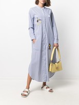 Thumbnail for your product : Moa Master Of Arts Looney Tunes patch shirt dress