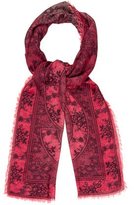 Thumbnail for your product : Elie Saab Lace Print Scarf