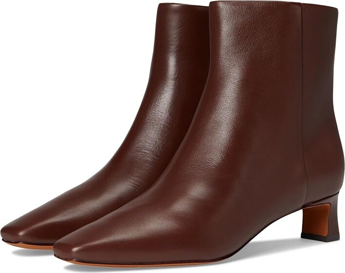 Vince Harlan Zip Short Boots Women's Boots Moltonbrown : 7 M, Suede