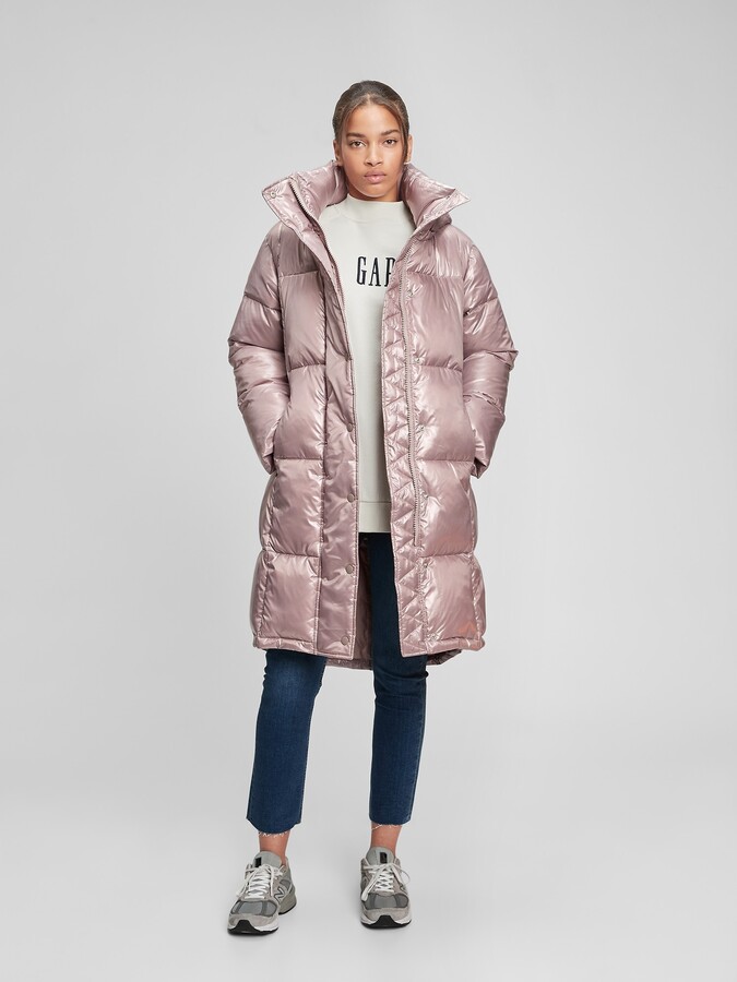 extra long down coat