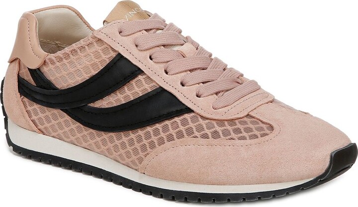 Oasis Mesh Leather Lace-Up Runner