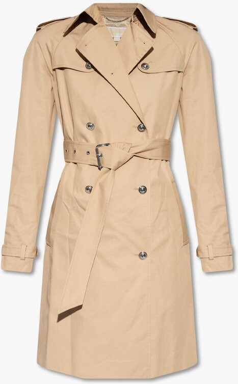 Michael Michael Kors Double-breasted Trench Coat | ShopStyle