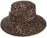 Thumbnail for your product : Eric Javits Kaya Leopard Rain Hat