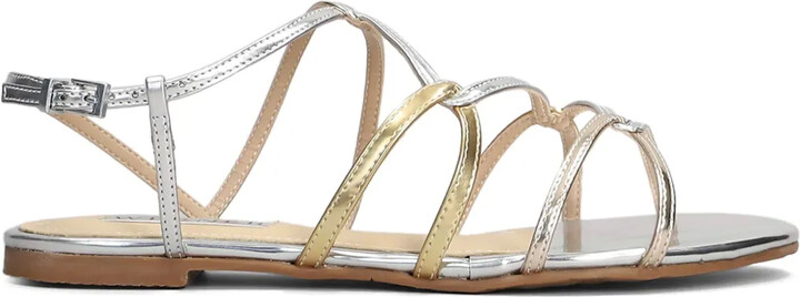 Werner Metallic-Effect Sandals