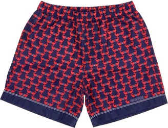Gucci Children All-Over Patterned Swim Shorts