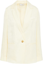 Thumbnail for your product : Vince Crinkled Satin-twill Blazer