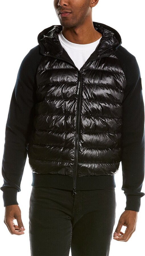Canada Goose Hybridge Knit Wool Down Jacket