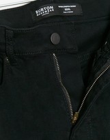 Thumbnail for your product : Burton Menswear Big & Tall super skinny jeans in black