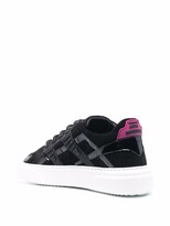 Thumbnail for your product : Hide&Jack Wide Lace-Up Trainers