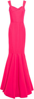 Thumbnail for your product : Roland Mouret Fluted Pleated Cotton-blend Gown