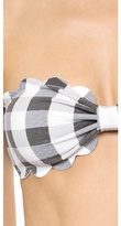 Thumbnail for your product : Marysia Swim Scallop Bandeau Bikini Top