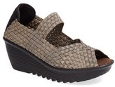 Thumbnail for your product : bernie mev. Woven Mary Jane Wedge