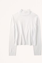 Cashmere Mockneck Sweater Abercrombie