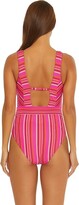 Thumbnail for your product : Trina Turk Marai Plunge One-Piece (Multi) Women's Swimsuits One Piece