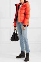 Thumbnail for your product : TEMPLA Nano Hooded Quilted Shell Down Coat - Bright orange