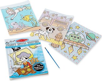 Melissa & Doug My First Paint With Water Activity Books Set - Animals, Vehicles, and Pirates