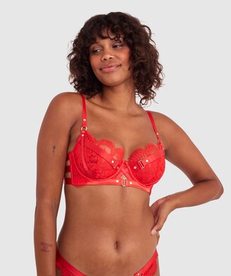 Bras N Things Vamp Don't You Dare Underwire Bra - Red - RED - ShopStyle  Plus Size Lingerie
