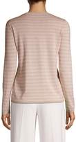Thumbnail for your product : Max Mara Berma Stripe Silk & Cashmere Sweater