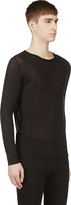 Thumbnail for your product : BLK DNM Black Semi-Sheer Long Sleeve T-Shirt