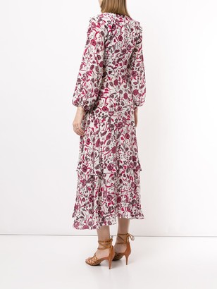 Alexis Nakkita floral print dress