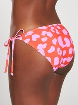 Thumbnail for your product : Pour Moi? Island Escape Tie Side Bikini Brief - Red Pink