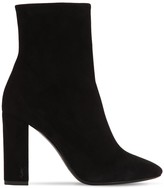 Thumbnail for your product : Saint Laurent 95mm Lou Suede Ankle Boots