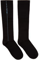 Thumbnail for your product : Prada Black Long Line Socks