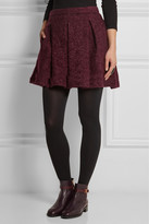 Thumbnail for your product : Karl Lagerfeld Paris Hadly pleated woven mini skirt