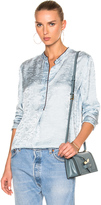 Thumbnail for your product : Raquel Allegra Silk Damask Henley