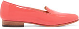 Thumbnail for your product : Dieppa Restrepo Dandy Patent-Leather Slippers