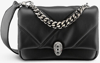 Bulgari serpenti handbag Black Leather ref.32732 - Joli Closet