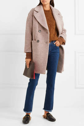 MiH Jeans Ormsby Double-breasted Wool-blend Coat