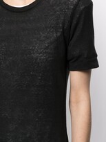Thumbnail for your product : Thom Krom crewneck stretch-linen T-shirt