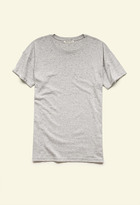 Thumbnail for your product : 21men 21 MEN Heathered Cuff-Sleeve Tee