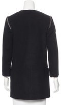Thumbnail for your product : By Malene Birger Wool Embellished Coat