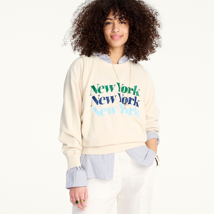 j crew power woman sweatshirt