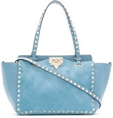 Thumbnail for your product : Valentino Rockstud Rolling trapeze tote