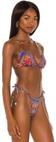 Thumbnail for your product : Camilla Double Strap Triangle Bikini Top