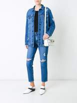 Thumbnail for your product : Nobody Denim Bessette Jean Roughed Up