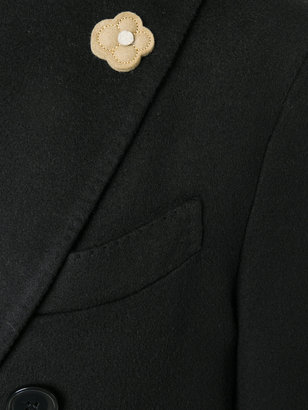 Lardini classic double-breasted coat