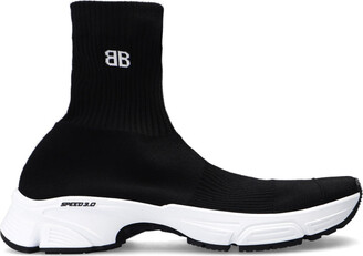 Balenciaga 'Speed 3.0' Sock Sneakers - Black - ShopStyle