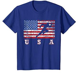 American Flag Track & Field Shirt