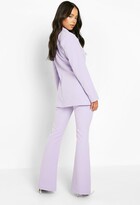 Thumbnail for your product : boohoo Petite Seam Detail Flare Dress Pants