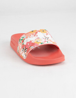 adidas Adilette Lite Floral Girls Slide Sandals - ShopStyle